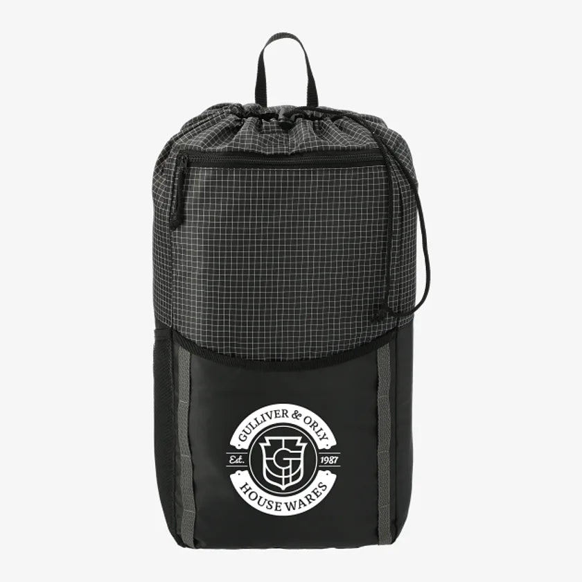 Grid 14L Drawstring Backpack