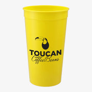 Solid 32oz Stadium Cup