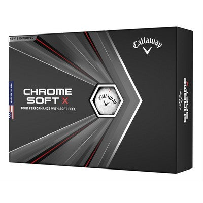 Callaway® Chrome Soft X Golf Balls (Standard Service)