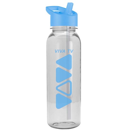 The Outdoorsman 24 oz. Tritan™ Sports Bottle - Flip Straw Handle Lid