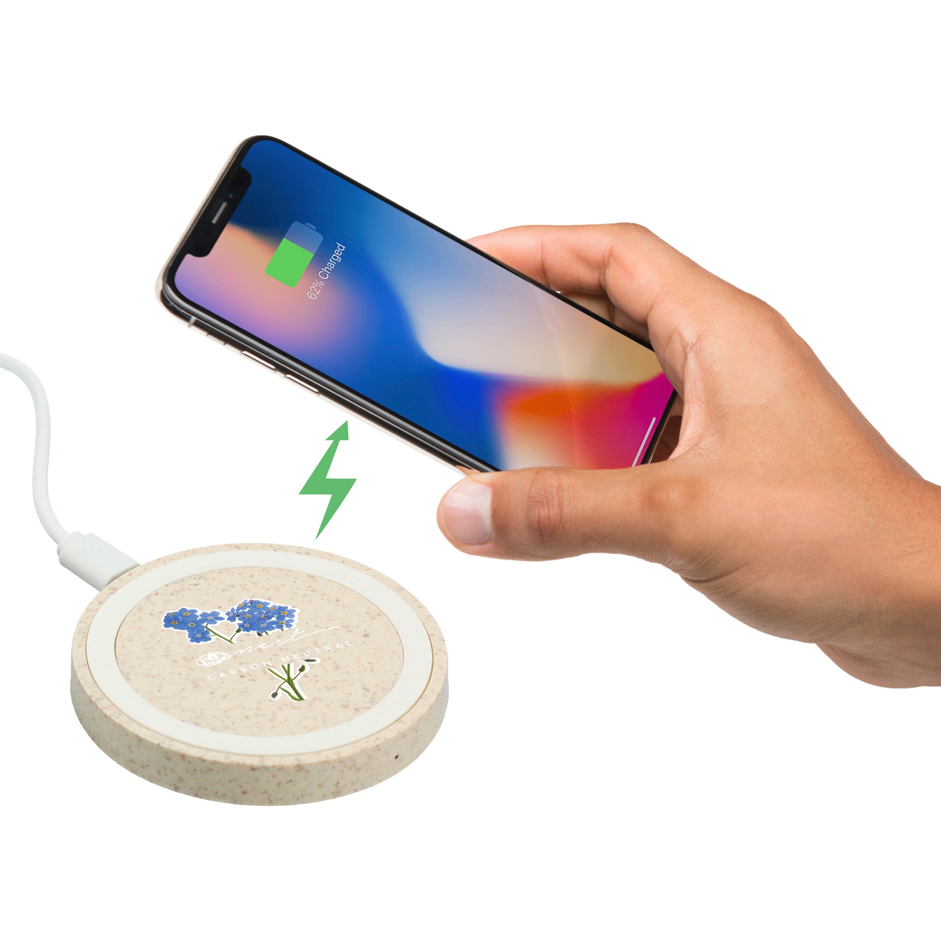 7141-11 Quake Wireless Charging Pad Leed's Promotional Products