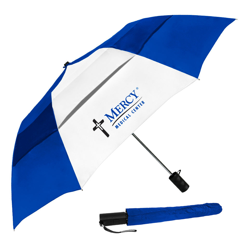 The Vented Grand Practicality Auto-Open Folding Umbrella