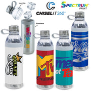 20 OZ. DUAL OPENING STAINLESS STEEL WATER BOTTLE